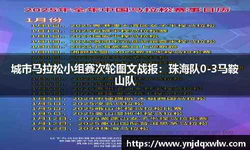 城市马拉松小组赛次轮图文战报：珠海队0-3马鞍山队